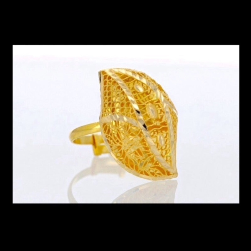 21k Solid Gold Adjustable Ring 🔥